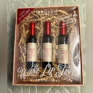 Polish'd Wine Lip Tints Gift Set